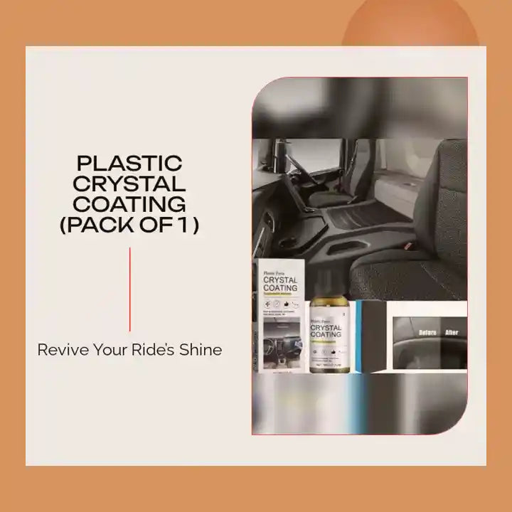 Plastic Crystal Coating (Pack of 1 ) by@Outfy
