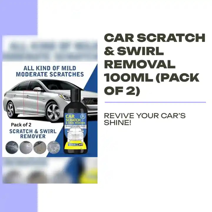 Car Scratch &amp; Swirl Removal 100ml (Pack of 2) by@Outfy